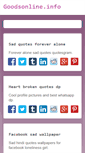 Mobile Screenshot of goodsonline.info